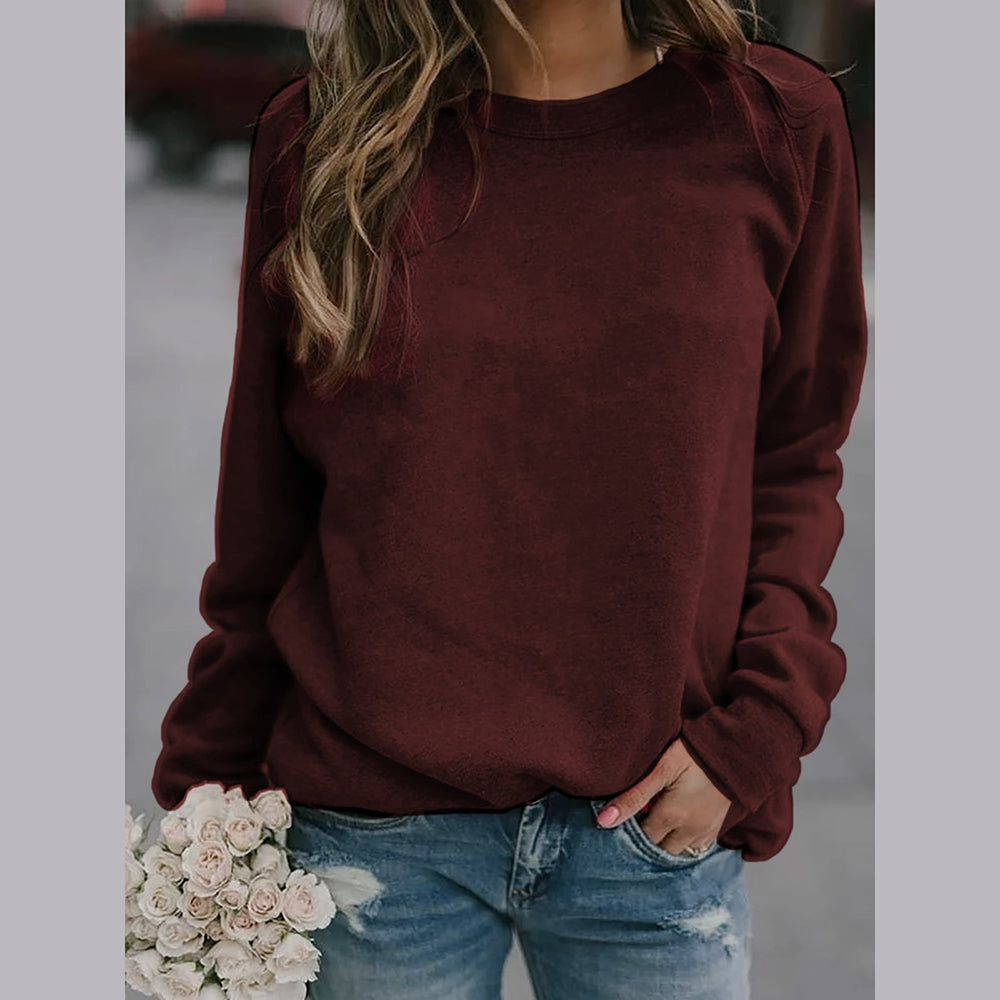 Eliza™ | Elegant och bekväm sweatshirt med rund hals